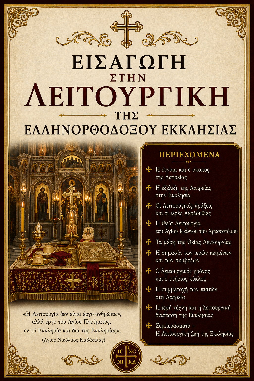Εισαγωγή στην Λειτουργική της Ελληνορθόδοξου Εκκλησίας